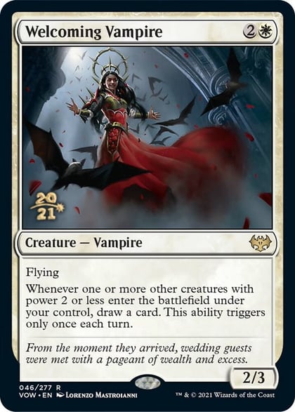 Welcoming Vampire, Prerelease Cards 46
