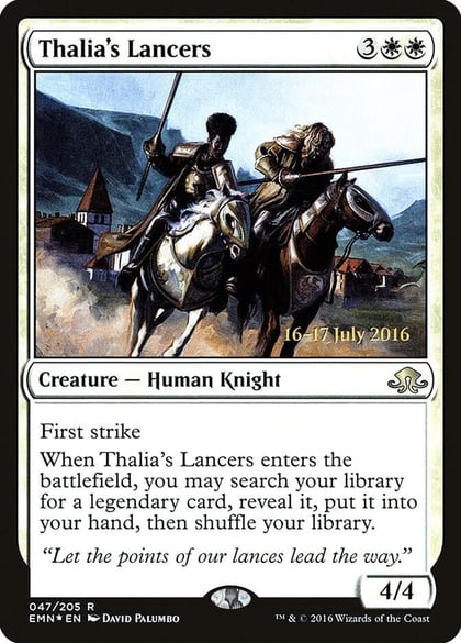 Thalia's Lancers, Prerelease Cards 47
