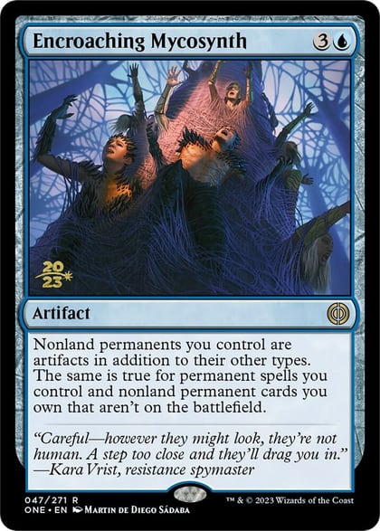 Encroaching Mycosynth, Prerelease Cards 47