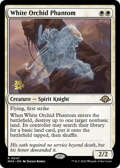 White Orchid Phantom, Prerelease Cards 47