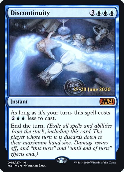 Discontinuity, Prerelease Cards 48