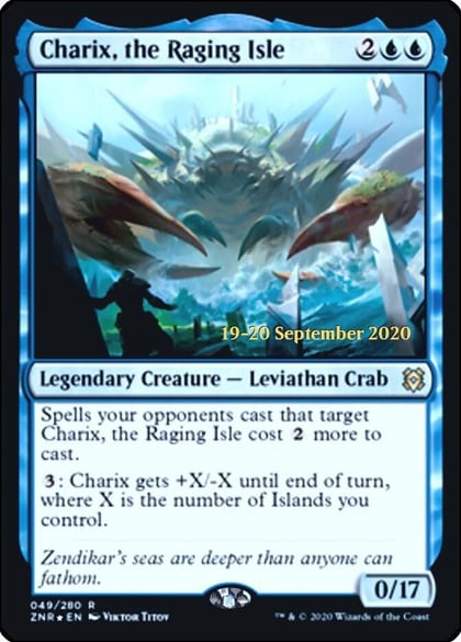 Charix, the Raging Isle, Prerelease Cards 49