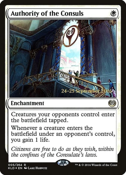 Authority of the Consuls (KLD), Prerelease Cards 5