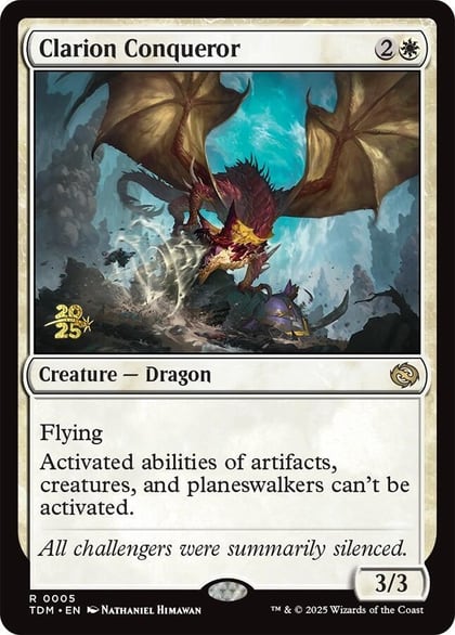 Clarion Conqueror, Prerelease Cards 5