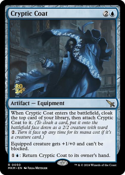 Cryptic Coat, Prerelease Cards 50