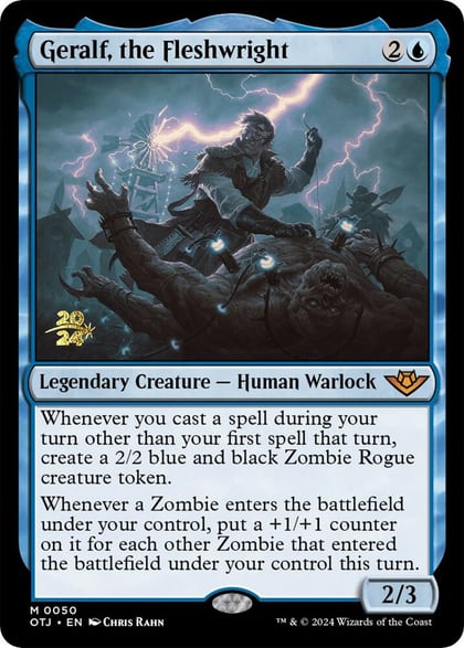 Geralf, the Fleshwright, Prerelease Cards 50