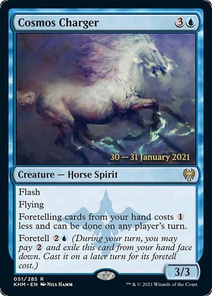 Cosmos Charger, Prerelease Cards 51