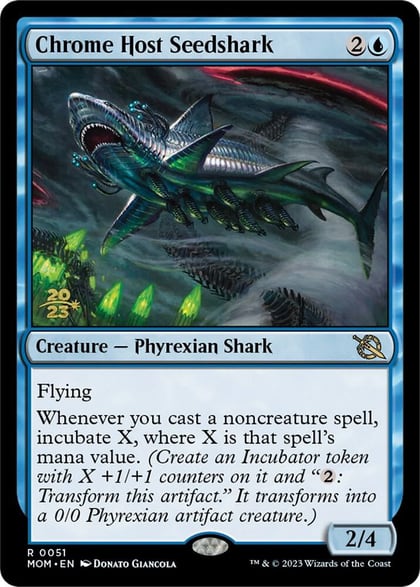 Chrome Host Seedshark, Prerelease Cards 51