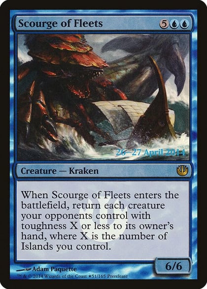 Scourge of Fleets, Prerelease Cards 51