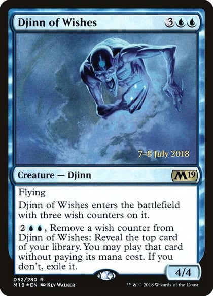 Djinn of Wishes, Prerelease Cards 52