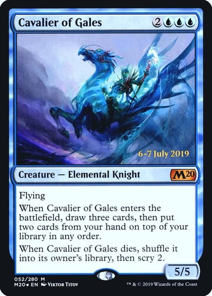 Cavalier of Gales, Prerelease Cards 52