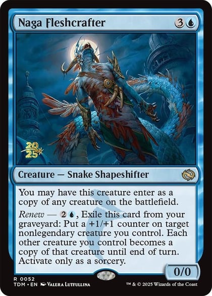 Naga Fleshcrafter, Prerelease Cards 52
