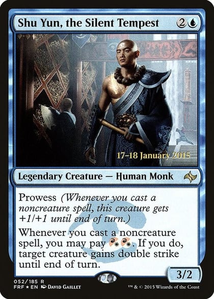 Shu Yun, the Silent Tempest, Prerelease Cards 52