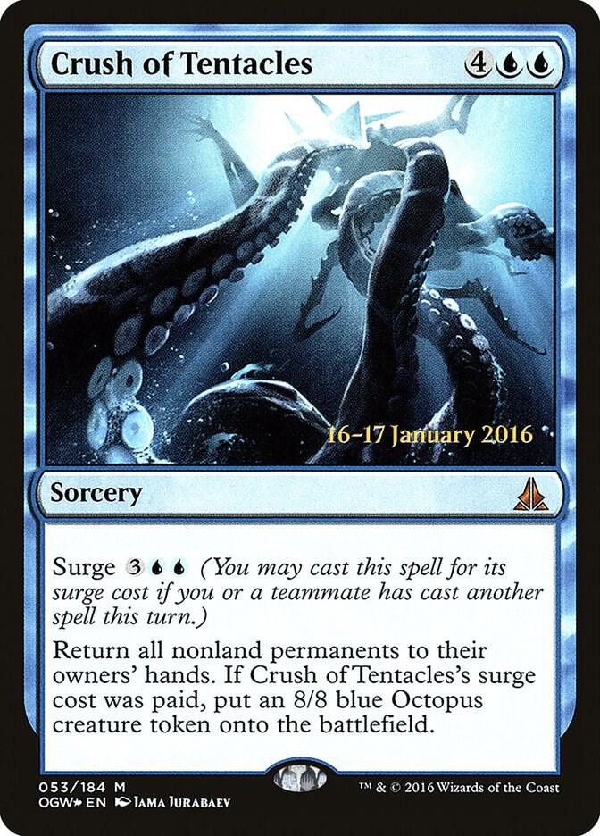 Crush of Tentacles, Prerelease Cards 53