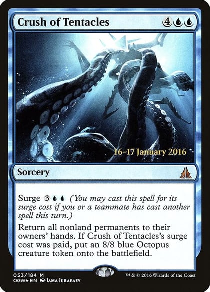 Crush of Tentacles, Prerelease Cards 53