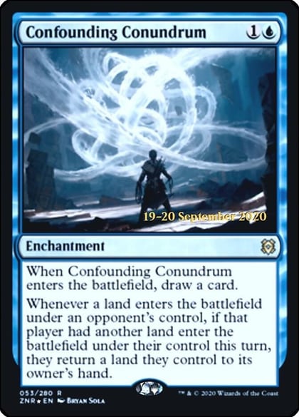 Confounding Conundrum, Prerelease Cards 53
