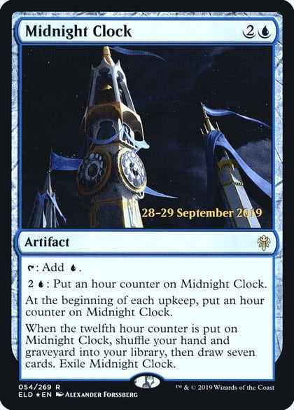 Midnight Clock, Prerelease Cards 54