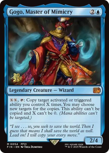Gogo, Master of Mimicry, Prerelease Cards 54