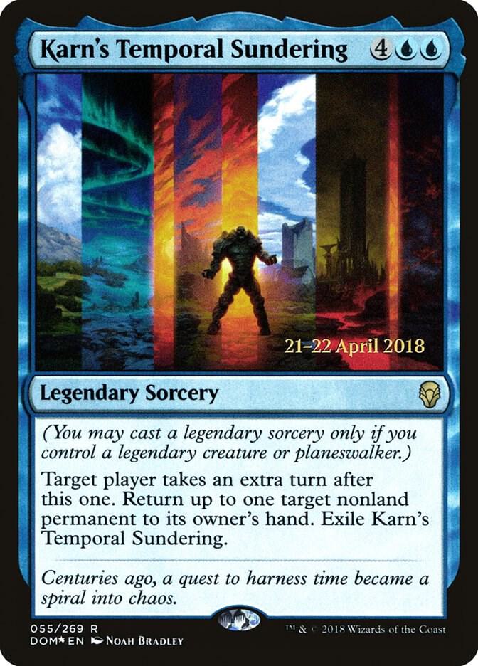 Karn's Temporal Sundering, Prerelease Cards 55