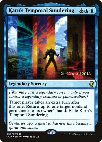Karn's Temporal Sundering, Prerelease Cards 55