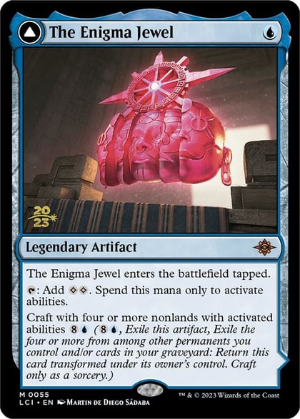 The Enigma Jewel, Prerelease Cards 55