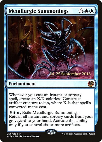 Metallurgic Summonings, Prerelease Cards 56