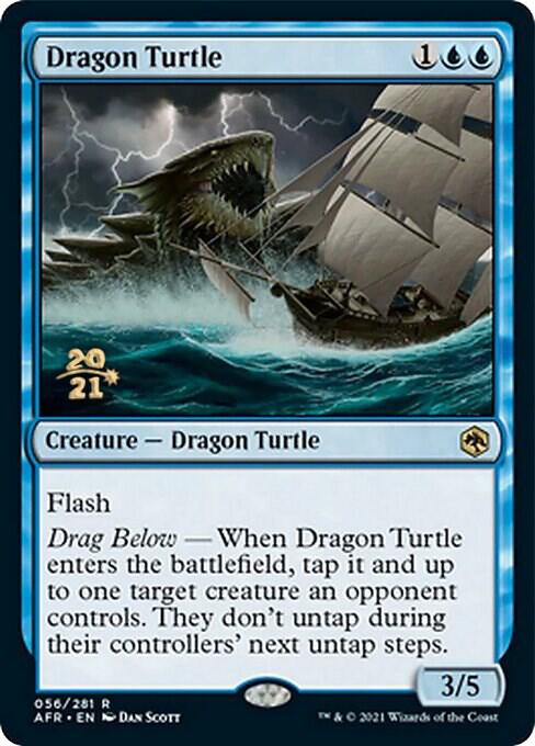 Dragon Turtle, Prerelease Cards 56