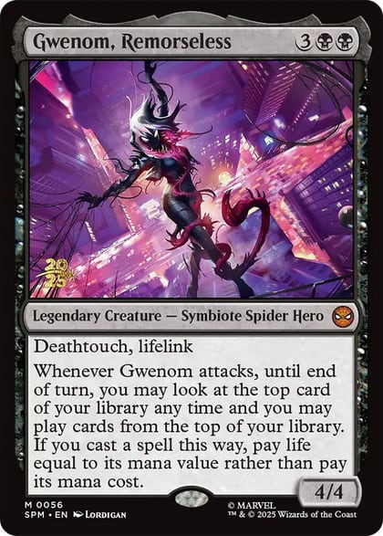 Gwenom, Remorseless, Prerelease Cards 56