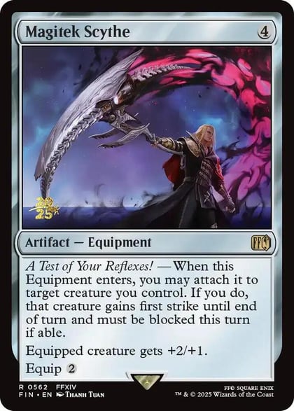 Magitek Scythe, Prerelease Cards 562