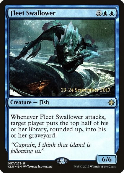 Fleet Swallower, Prerelease Cards 57