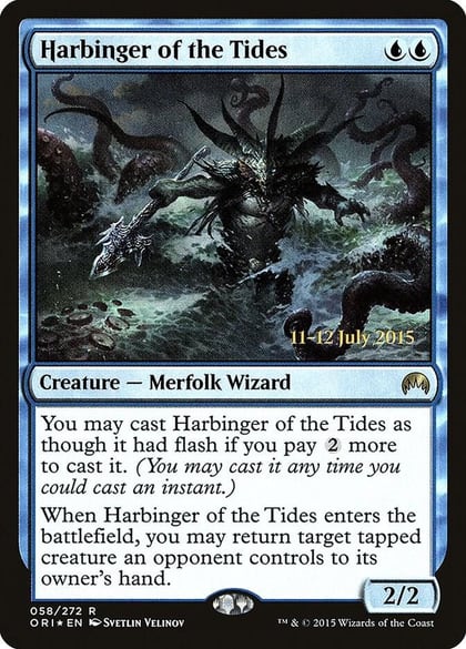 Harbinger of the Tides, Prerelease Cards 58