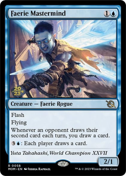 Faerie Mastermind, Prerelease Cards 58