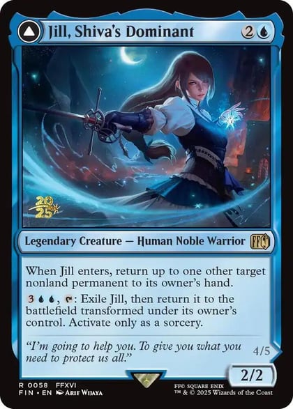 Jill, Shiva's Dominant, Prerelease Cards 58
