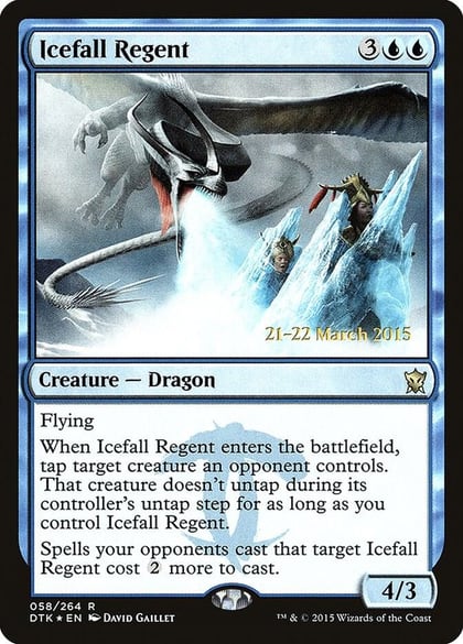 Icefall Regent, Prerelease Cards 58
