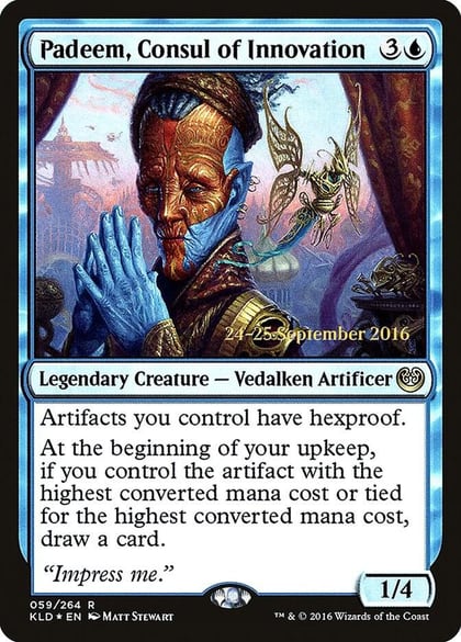 Padeem, Consul of Innovation, Prerelease Cards 59