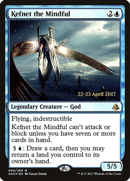 Kefnet the Mindful, Prerelease Cards 59