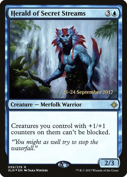 Herald of Secret Streams, Prerelease Cards 59