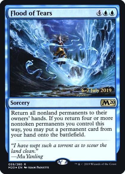 Flood of Tears, Prerelease Cards 59