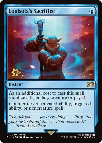 Louisoix's Sacrifice, Prerelease Cards 59