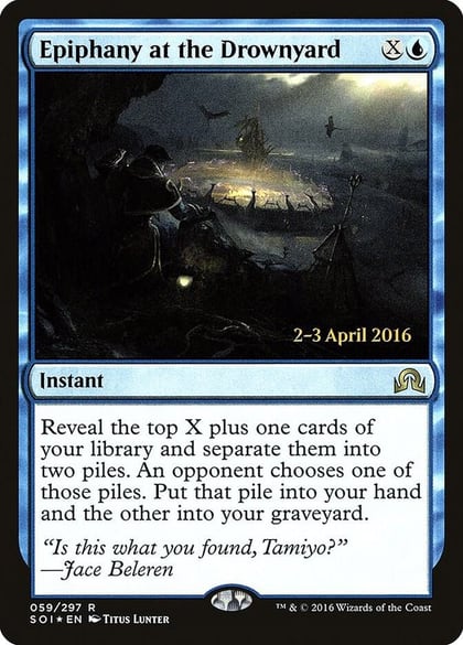 Epiphany at the Drownyard, Prerelease Cards 59
