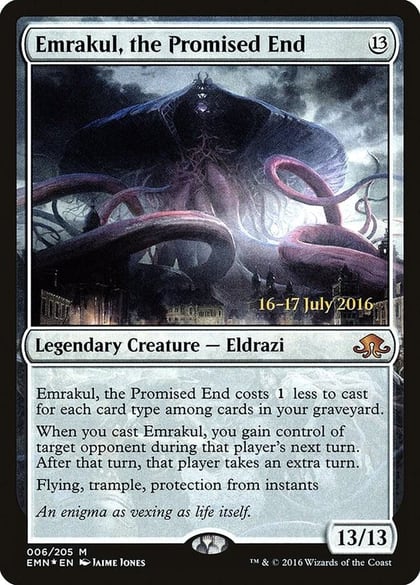 Emrakul, the Promised End, Prerelease Cards 6