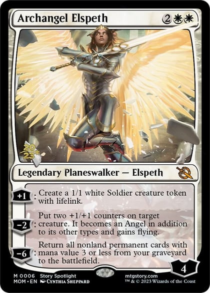 Archangel Elspeth, Prerelease Cards 6