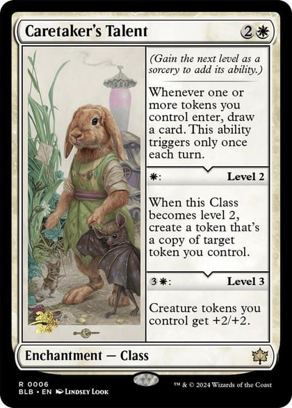 Caretaker's Talent, Prerelease Cards 6