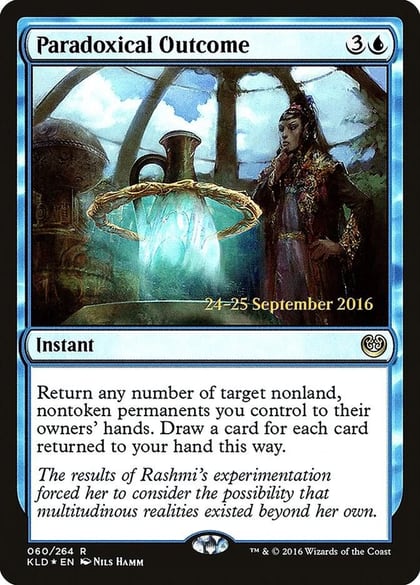 Paradoxical Outcome, Prerelease Cards 60