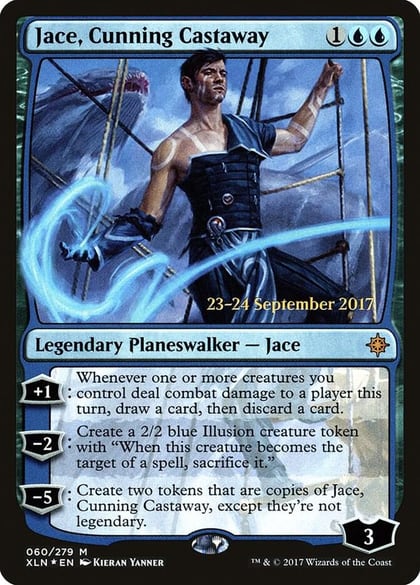 Jace, Cunning Castaway, Prerelease Cards 60