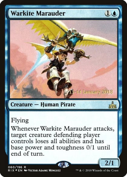 Warkite Marauder, Prerelease Cards 60