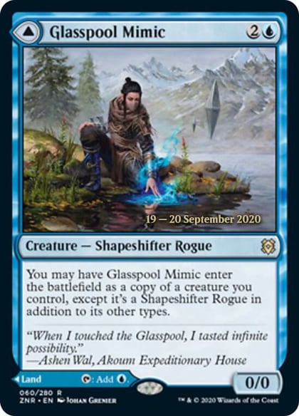 Glasspool Mimic, Prerelease Cards 60