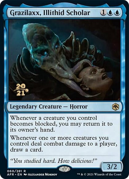 Grazilaxx, Illithid Scholar, Prerelease Cards 60
