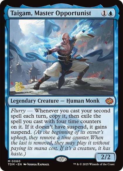 Taigam, Master Opportunist, Prerelease Cards 60