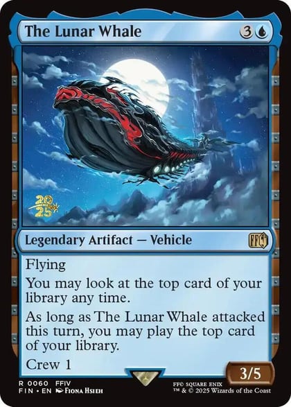 The Lunar Whale, Prerelease Cards 60